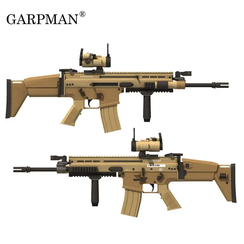 1:1 Classic SCAR Assault Gun 3D Paper Model Cosplay Kits Kid Adult Gun Weapons Papercraft Handmade Toy
1:1 Classic SCAR Assault Gun 3D Paper Model Cosplay Kits Kid Adult Gun Weapons Papercraft Handmade Toy
