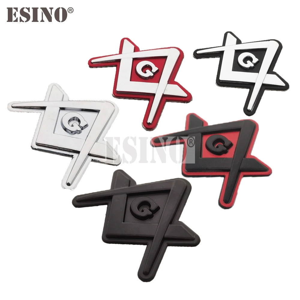 3D Mason Freemasons Fraternity Metal Chrome Zinc Alloy Adhesive Emblem Decorative Badge Sticker Auto Accessory
3D Mason Freemasons Fraternity Metal Chrome Zinc Alloy Adhesive Emblem Decorative Badge Sticker Auto Accessory