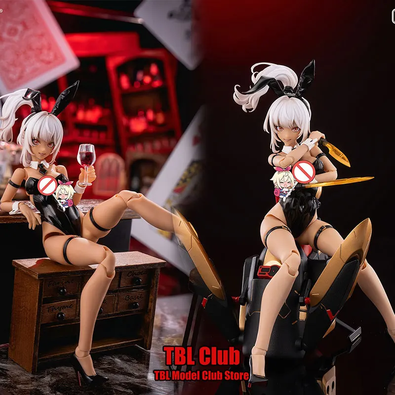 Original 1/12 Scale Female Soldier Black Version Rabbit Girl Aileen Mobile Suit Girl Vehicle Full Set 6inch Action Figure Doll
Original 1/12 Scale Female Soldier Black Version Rabbit Girl Aileen Mobile Suit Girl Vehicle Full Set 6inch Action Figure Doll