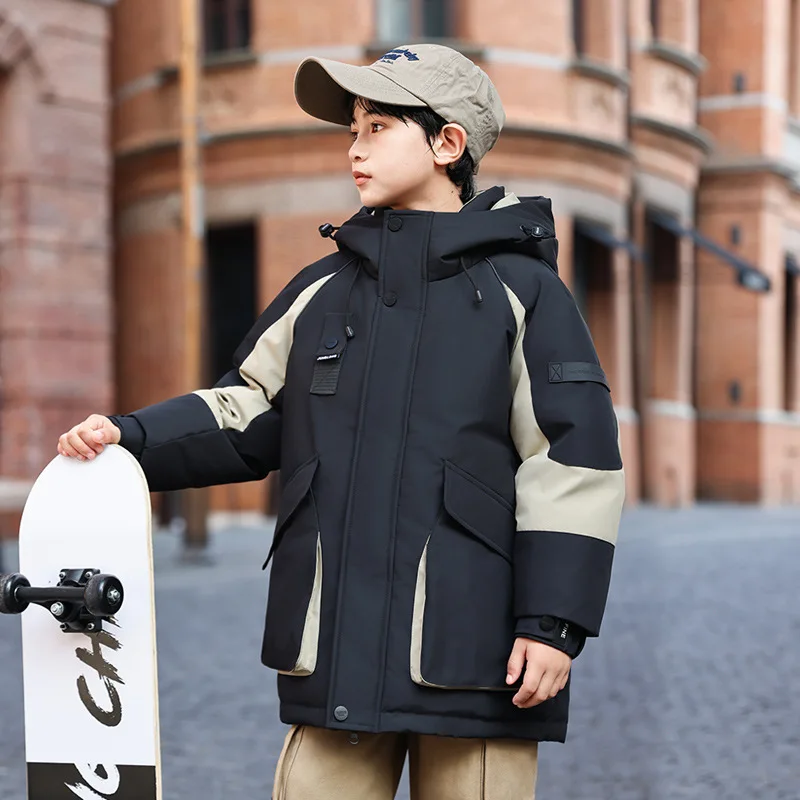 OLEKID -30 Degree Boys Winter Down Jacket White Duck Down Thick Warm Teen Boy Jacket 6-14 Years Kids Boy Parkas Outerwear Coat
OLEKID -30 Degree Boys Winter Down Jacket White Duck Down Thick Warm Teen Boy Jacket 6-14 Years Kids Boy Parkas Outerwear Coat