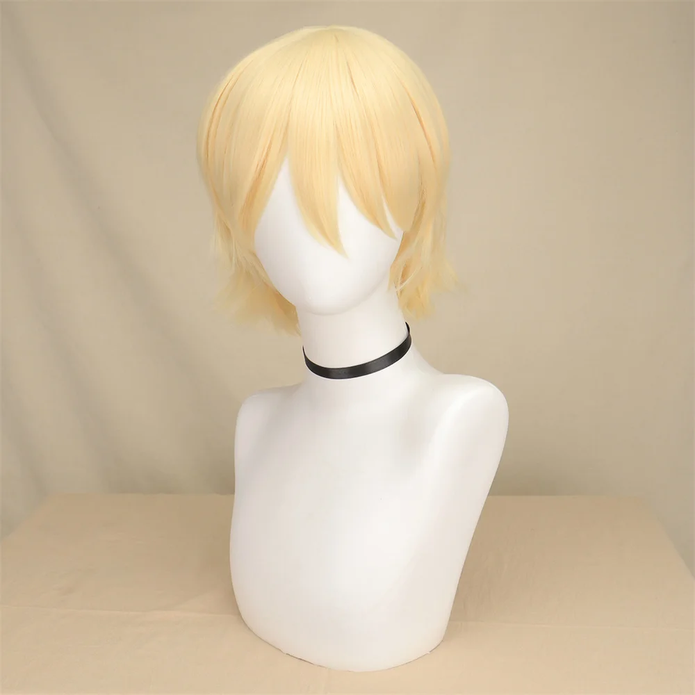 Cos Wigs for Cosplay Costume Wig Halloween Synthetic Short Blonde Straight Wig Hair Anime Party Hair
Cos Wigs for Cosplay Costume Wig Halloween Synthetic Short Blonde Straight Wig Hair Anime Party Hair