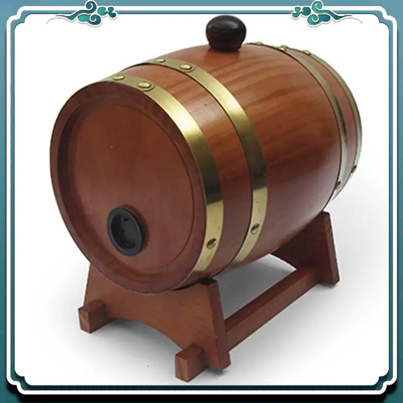 Premium 3L Wooden Vintage Wood Barrel Timber Wine For Beer Whiskey Rum Brewing Port Hotel Restaurant Decorative Barrel Exhibitio
Premium 3L Wooden Vintage Wood Barrel Timber Wine For Beer Whiskey Rum Brewing Port Hotel Restaurant Decorative Barrel Exhibitio