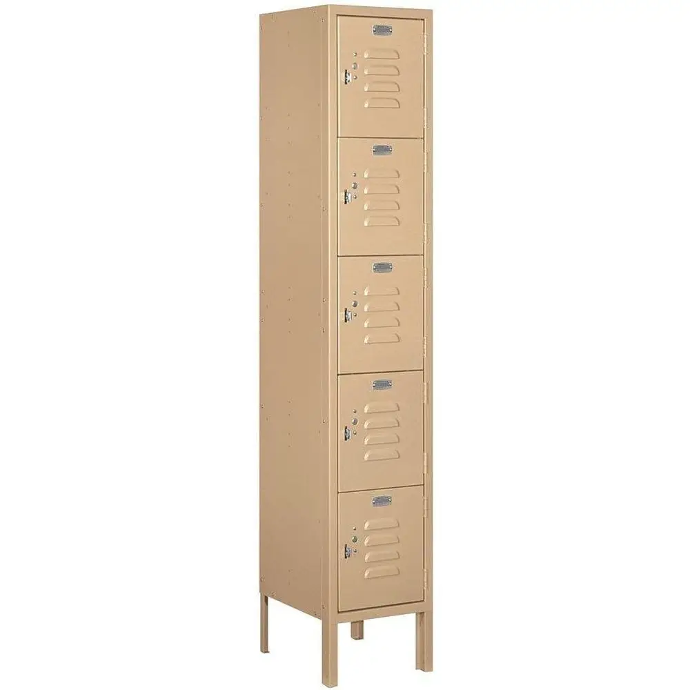 65152TN-U ive Tier Box Style 12-Inch Wide 5-eet High 12-Inch Deep Unassembled Stand Metal Locker, Tan Brown
65152TN-U ive Tier Box Style 12-Inch Wide 5-eet High 12-Inch Deep Unassembled Stand Metal Locker, Tan Brown