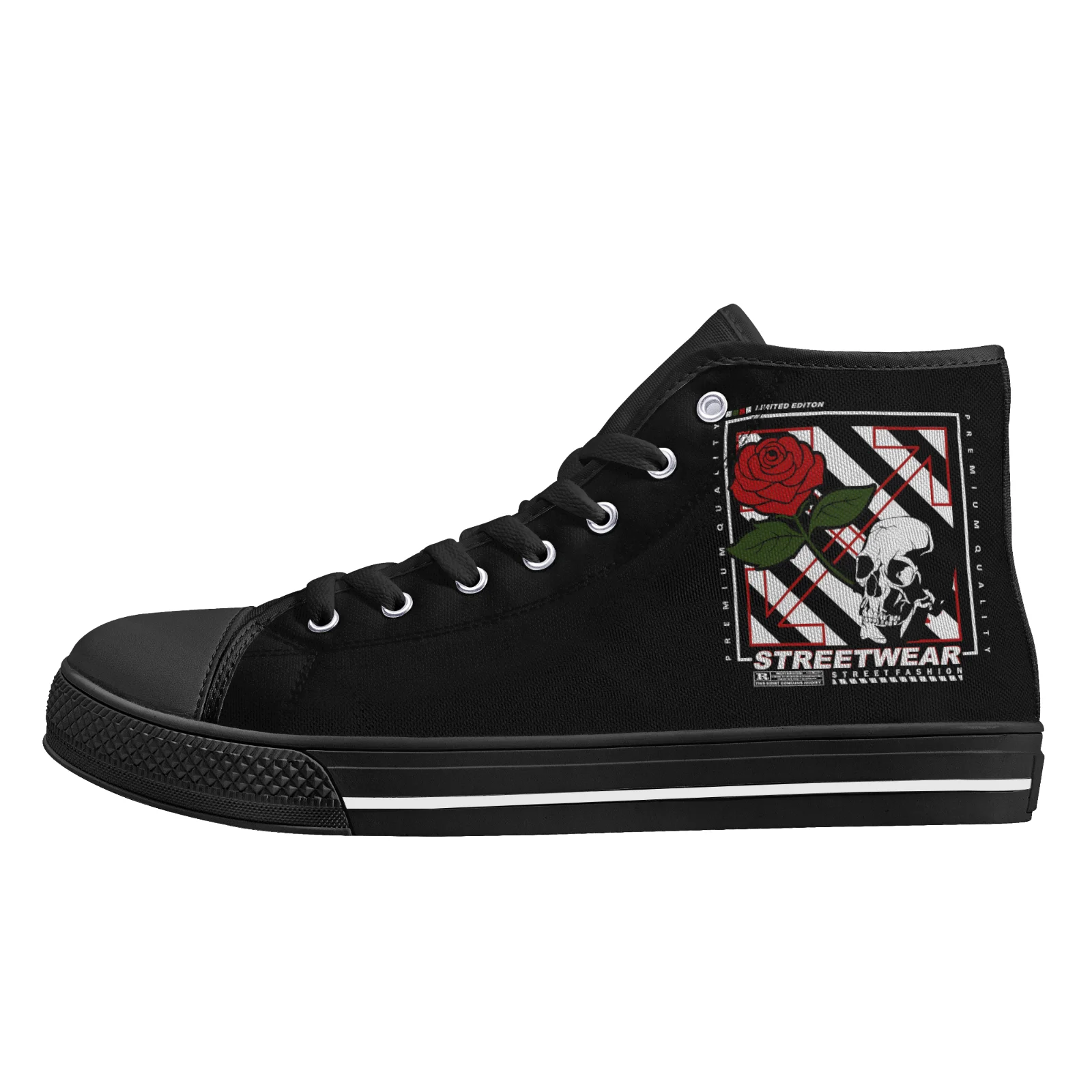 Skull Rose Graphic Men's Classic High Top Canvas Shoes Vulcanized Shoes Teenage Flats Walking Sneakers High Quality Footwears
Skull Rose Graphic Men's Classic High Top Canvas Shoes Vulcanized Shoes Teenage Flats Walking Sneakers High Quality Footwears
