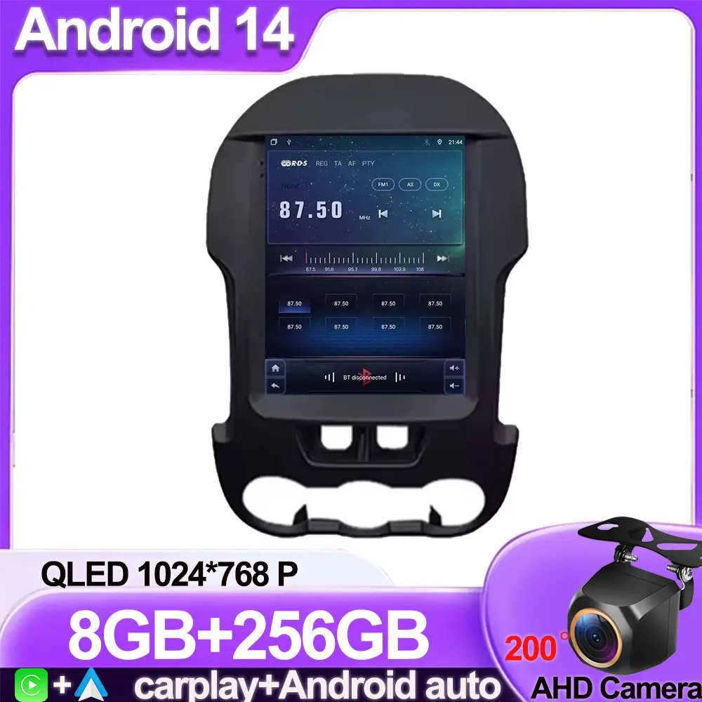 9,7-дюймовый Android 14 для Ford Ranger 2012 2013 2014 2015 Автомобильный радиоприемник Стерео Авто DSP Carplay GPS-навигационный плеер Видео 4G Lte
9,7-дюймовый Android 14 для Ford Ranger 2012 2013 2014 2015 Автомобильный радиоприемник Стерео Авто DSP Carplay GPS-навигационный плеер Видео 4G Lte