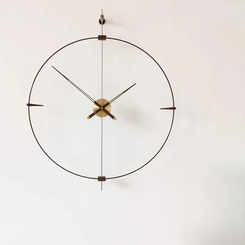 Designer Aesthetics Clock Wall Living Room Modern Light Luxury Clock Wall Interior Art Trendy Reloj De Pared Home Decoration
Designer Aesthetics Clock Wall Living Room Modern Light Luxury Clock Wall Interior Art Trendy Reloj De Pared Home Decoration