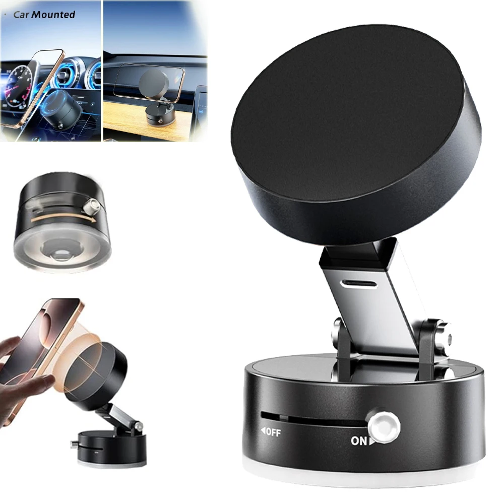 Magnetic Phone Car Holder Suction Cup Holder Manual Magnetic Vacuum Adsorption Car Mobile Phone Holder Strong Magnetic Grip
Magnetic Phone Car Holder Suction Cup Holder Manual Magnetic Vacuum Adsorption Car Mobile Phone Holder Strong Magnetic Grip