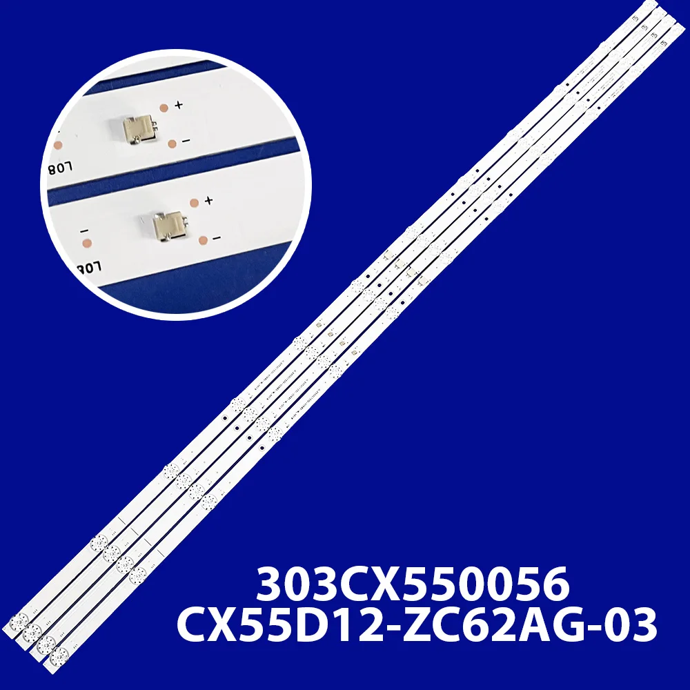 Фонарь для подсветки 303CX550056 светодиодный RCA RTV55f2UNF CX55D12-ZC62AG-03 CAIXUN EC55S1A KIANO ELEGANCE 55 "TV
Фонарь для подсветки 303CX550056 светодиодный RCA RTV55f2UNF CX55D12-ZC62AG-03 CAIXUN EC55S1A KIANO ELEGANCE 55 "TV