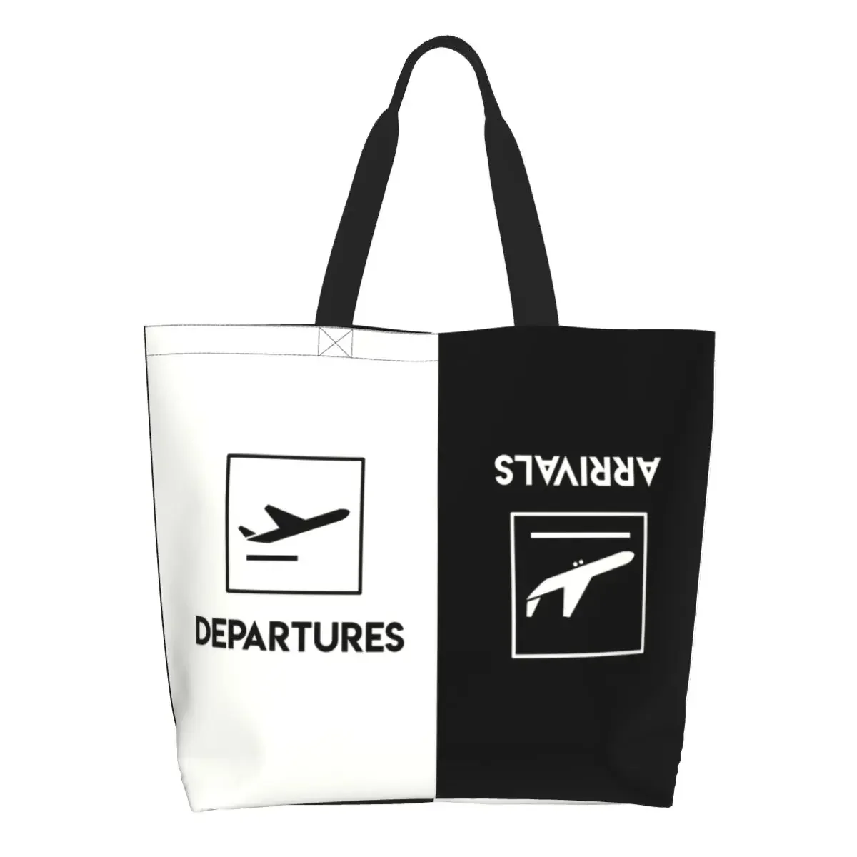 Custom Plane Departures And Arrivals Canvas Bags Women Portable Big Capacity Groceries Aviation Airplane Aviator Pilot Tote
Custom Plane Departures And Arrivals Canvas Bags Women Portable Big Capacity Groceries Aviation Airplane Aviator Pilot Tote