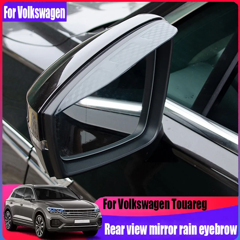For Volkswagen Touareg MK3 2019-2024 modified rearview mirror rain eyebrow car exterior decoration products to prevent rain
For Volkswagen Touareg MK3 2019-2024 modified rearview mirror rain eyebrow car exterior decoration products to prevent rain