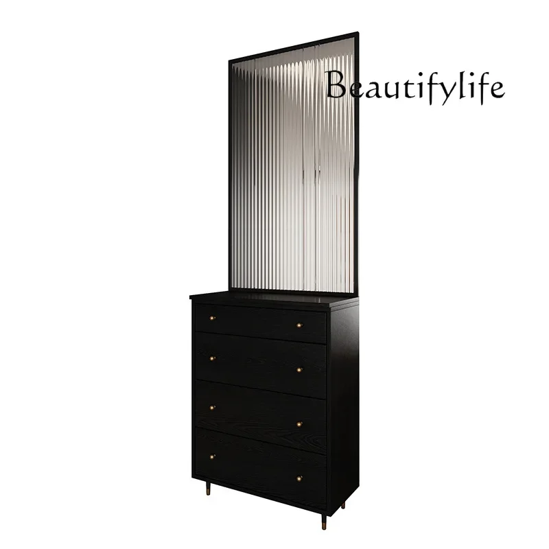 Balcony entry entrance cabinet shoe cabinet integrated simple modern screen partition sliding door cabinet
Balcony entry entrance cabinet shoe cabinet integrated simple modern screen partition sliding door cabinet