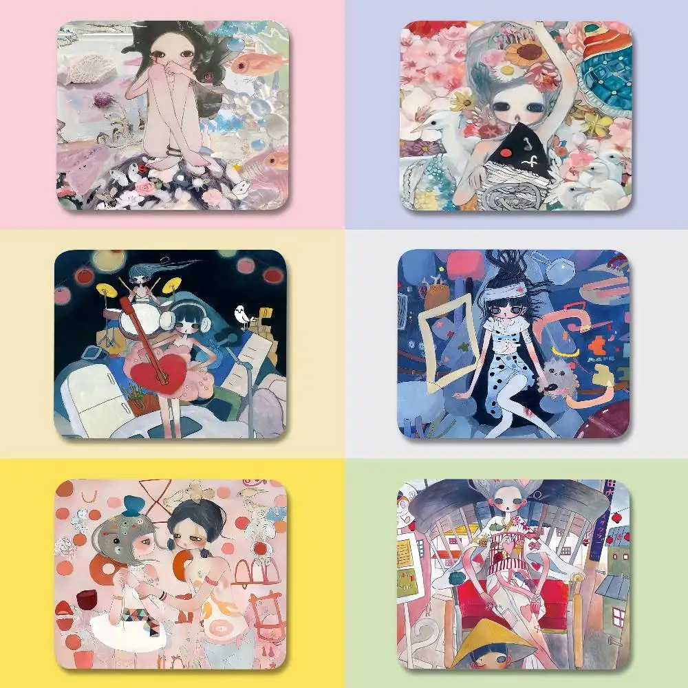 Декоративный игровой коврик для мыши Aya Takano, небольшой коврик для компьютерного стола, коврик для клавиатуры, подушка для ноутбука, нескользящий коврик для стола
Декоративный игровой коврик для мыши Aya Takano, небольшой коврик для компьютерного стола, коврик для клавиатуры, подушка для ноутбука, нескользящий коврик для стола