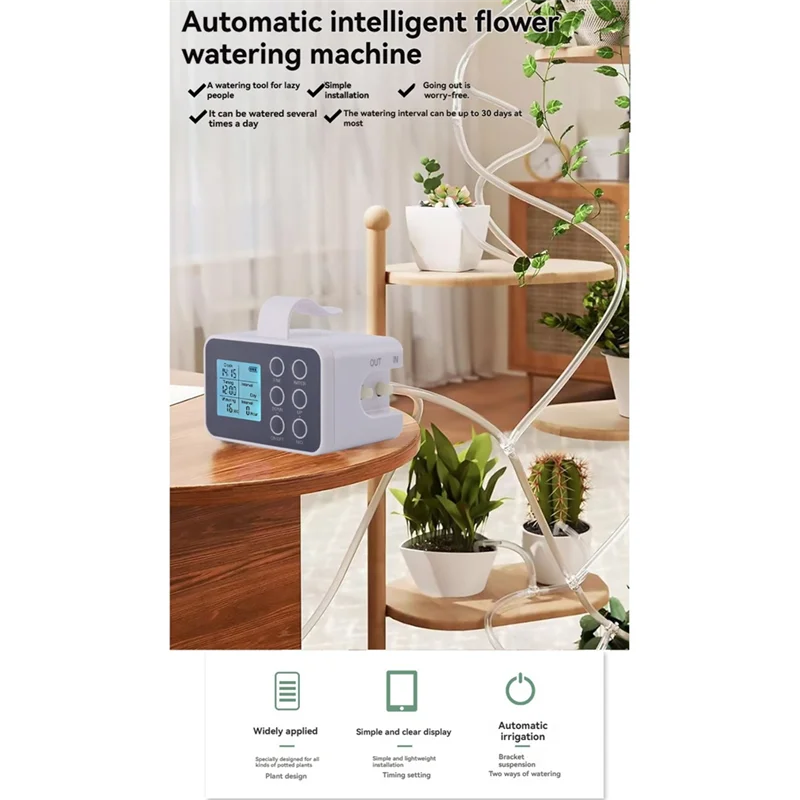 【Limited-Stock!】Smart Automatic Watering System Automatic Irrigation System With Adjustable Dripper
【Limited-Stock!】Smart Automatic Watering System Automatic Irrigation System With Adjustable Dripper