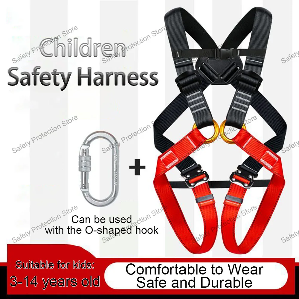 Children High Altitude Safety Harness Full Body Safety Belt Kids Outdoor Rock Climbing Expansion Training Protection Equipment
Children High Altitude Safety Harness Full Body Safety Belt Kids Outdoor Rock Climbing Expansion Training Protection Equipment