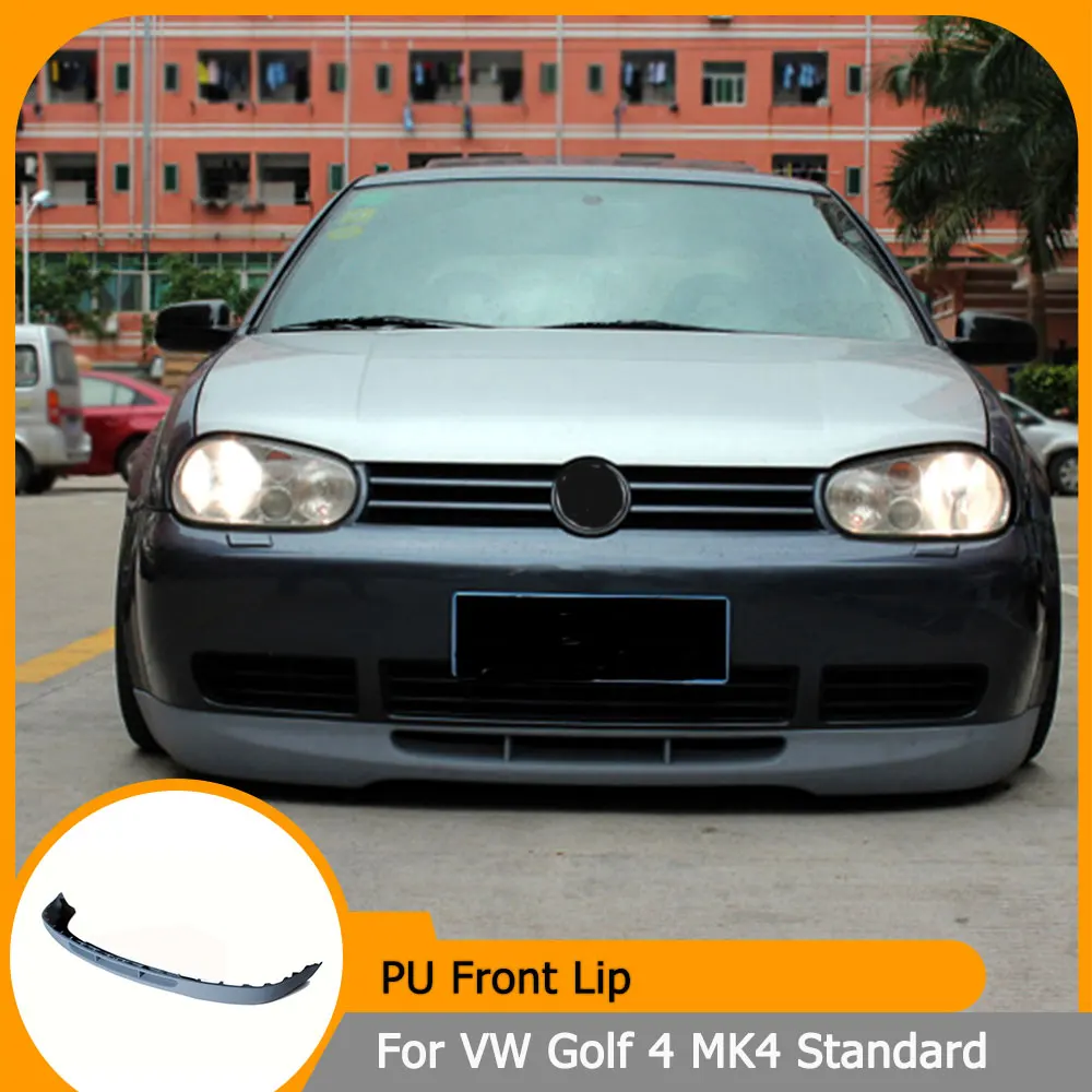 Передний бампер автомобиля для Volkswagen VW Golf 4 MK4, стандартная база 1998-2004, комплекты кузова из искусственной кожи для гонок, передний спойлер 
Передний бампер автомобиля для Volkswagen VW Golf 4 MK4, стандартная база 1998-2004, комплекты кузова из искусственной кожи для гонок, передний спойлер