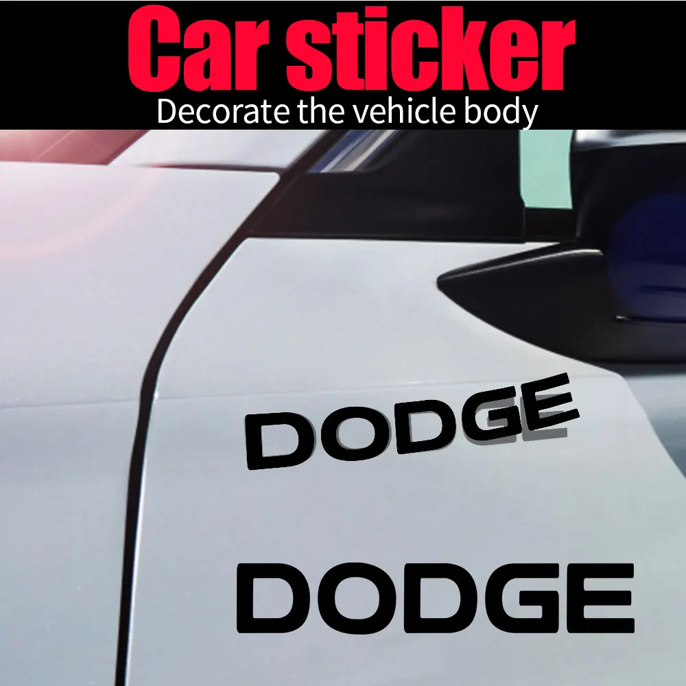 4Pcs Car Styling Body Stickers Decor Decals Auto Accessories For Dodge Durango Caliber Dakota Neon SRT SXT Nitro Dart Challenger
4Pcs Car Styling Body Stickers Decor Decals Auto Accessories For Dodge Durango Caliber Dakota Neon SRT SXT Nitro Dart Challenger