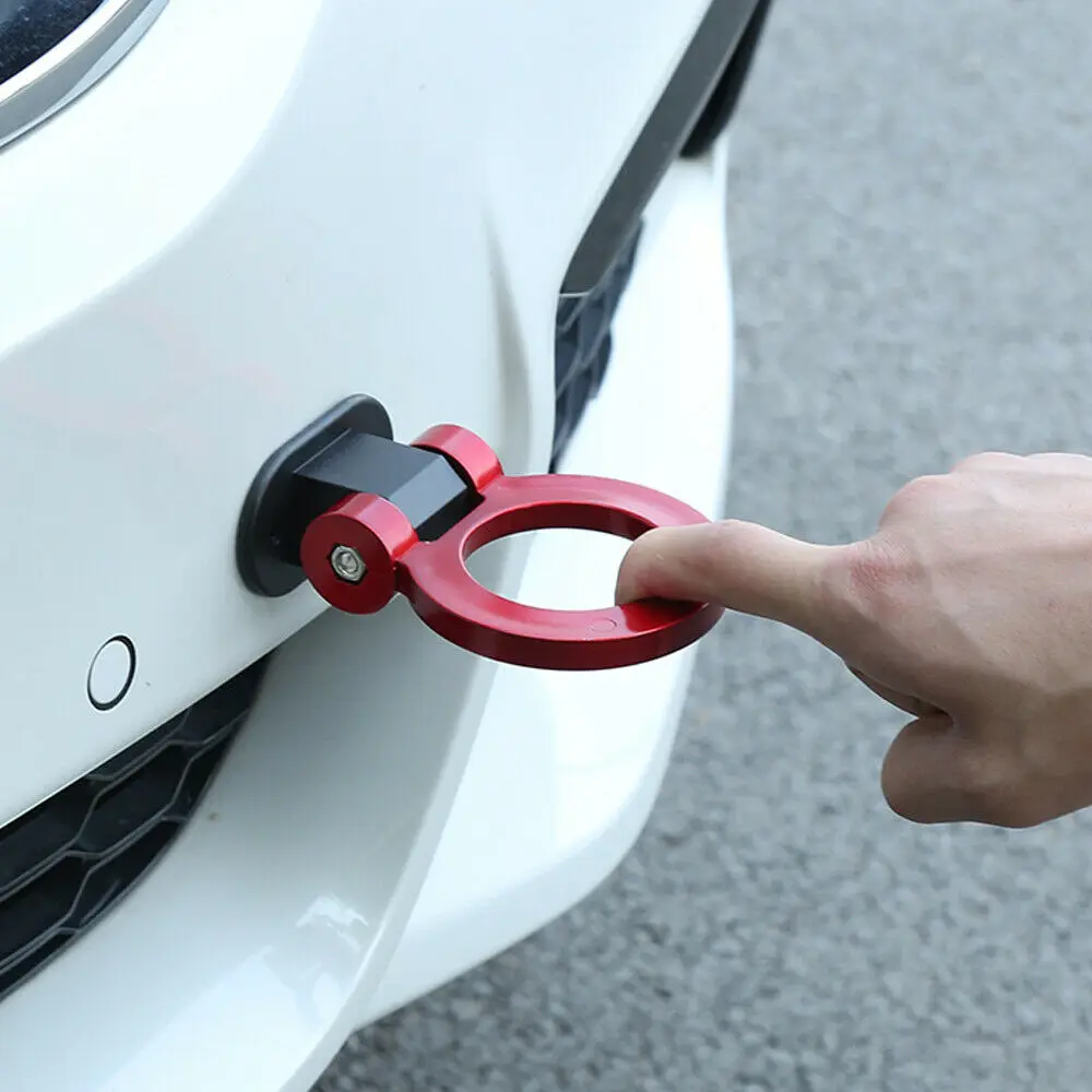 Universal Car Ring Track Racing Style Tow Hook Look Decoration Red Accessories Made With ABS Plastic With Red Finish
Universal Car Ring Track Racing Style Tow Hook Look Decoration Red Accessories Made With ABS Plastic With Red Finish