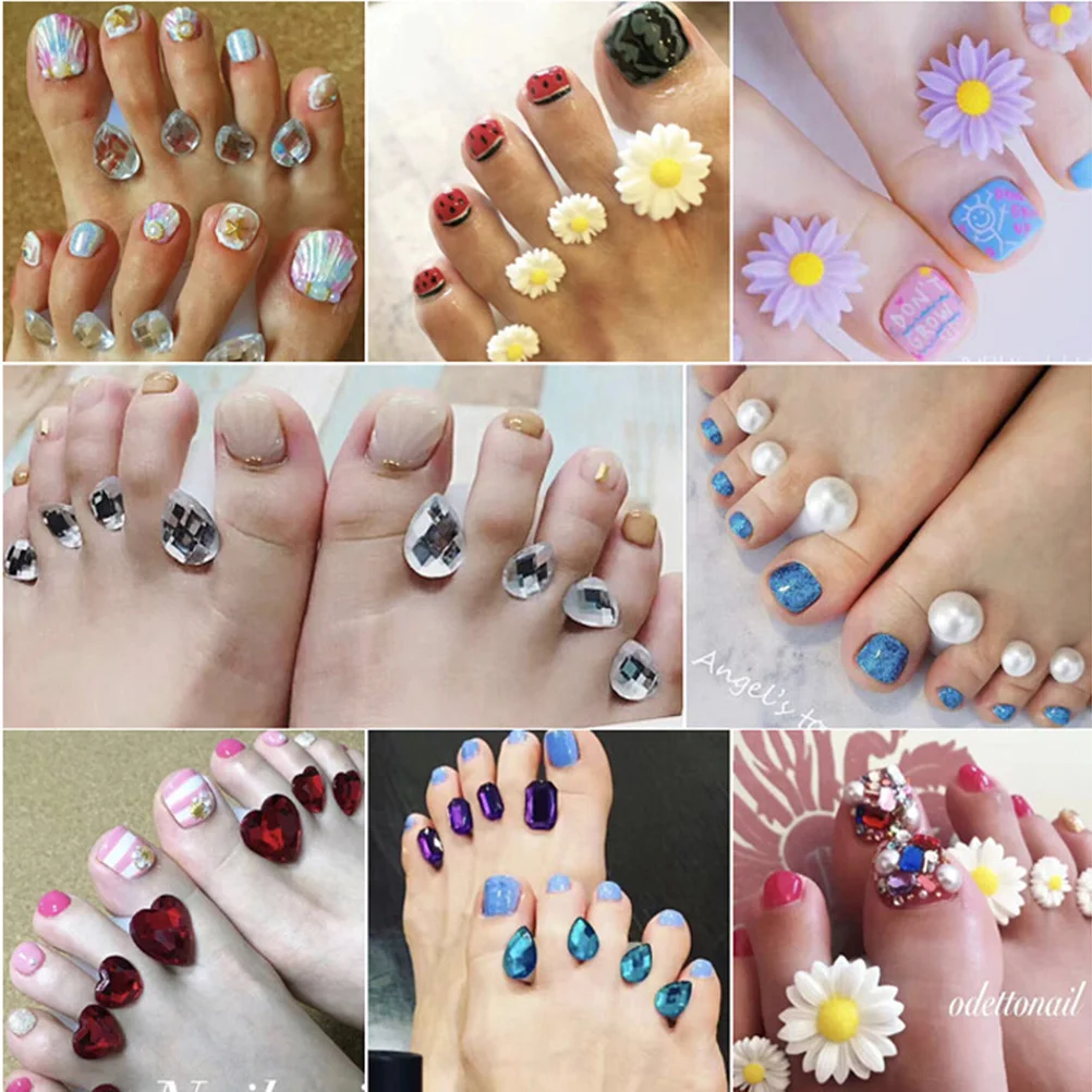 Daisy Flower Silicone Toe Separators Comfortable Fit for Pedicures Nail Art Tools Toe Spacers Nail Art Separators 
Daisy Flower Silicone Toe Separators Comfortable Fit for Pedicures Nail Art Tools Toe Spacers Nail Art Separators