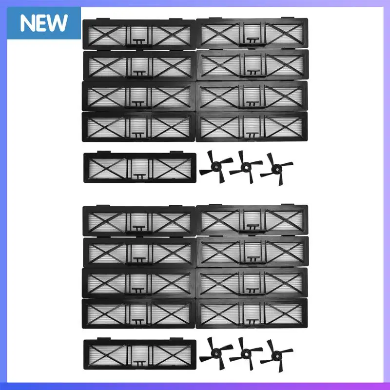 A60P 18X Hepa Filter 6X Side Brush For Neato Botvac D3 D4 D5 D6 D7 D70 D75 D80 D85 Connected Botvac 75E 80 85 Brushes Filters
A60P 18X Hepa Filter 6X Side Brush For Neato Botvac D3 D4 D5 D6 D7 D70 D75 D80 D85 Connected Botvac 75E 80 85 Brushes Filters