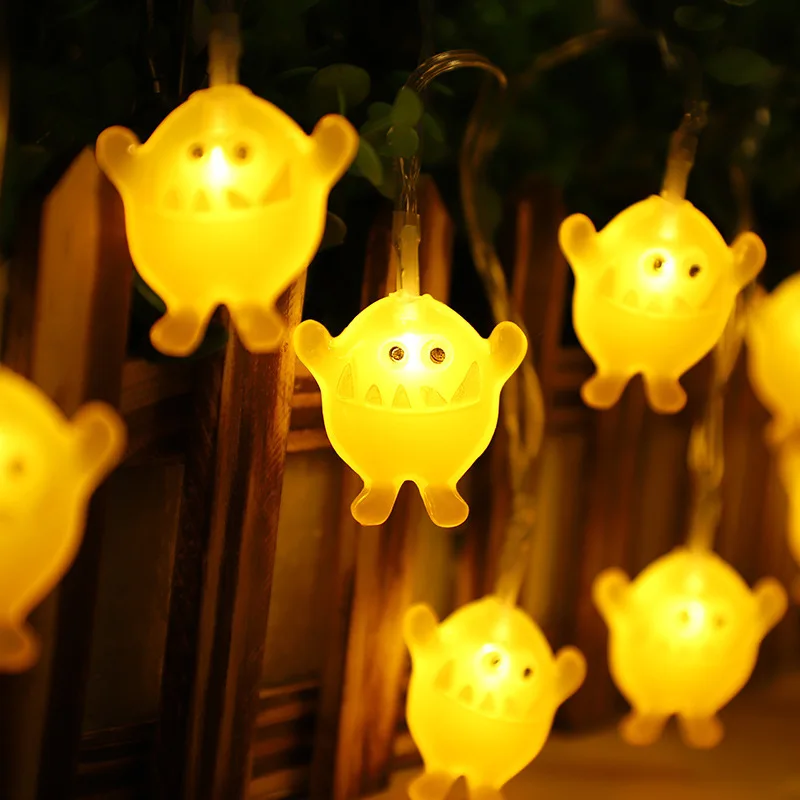 Halloween Led Light 1.5M 10 LED Pumpkin Bat Ghost String Lamp Hanging Ornament Happy Halloween Party Horror Decoration Kid Toys
Halloween Led Light 1.5M 10 LED Pumpkin Bat Ghost String Lamp Hanging Ornament Happy Halloween Party Horror Decoration Kid Toys