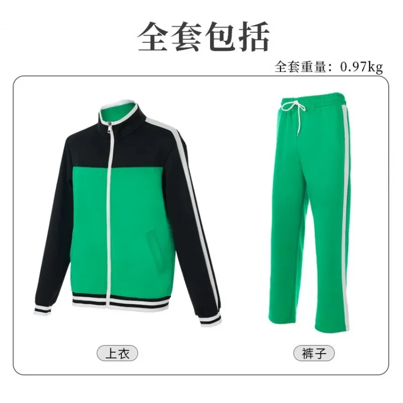 KonoSuba costume character Kazuma Satou plays green jacket pants sports suit
KonoSuba costume character Kazuma Satou plays green jacket pants sports suit