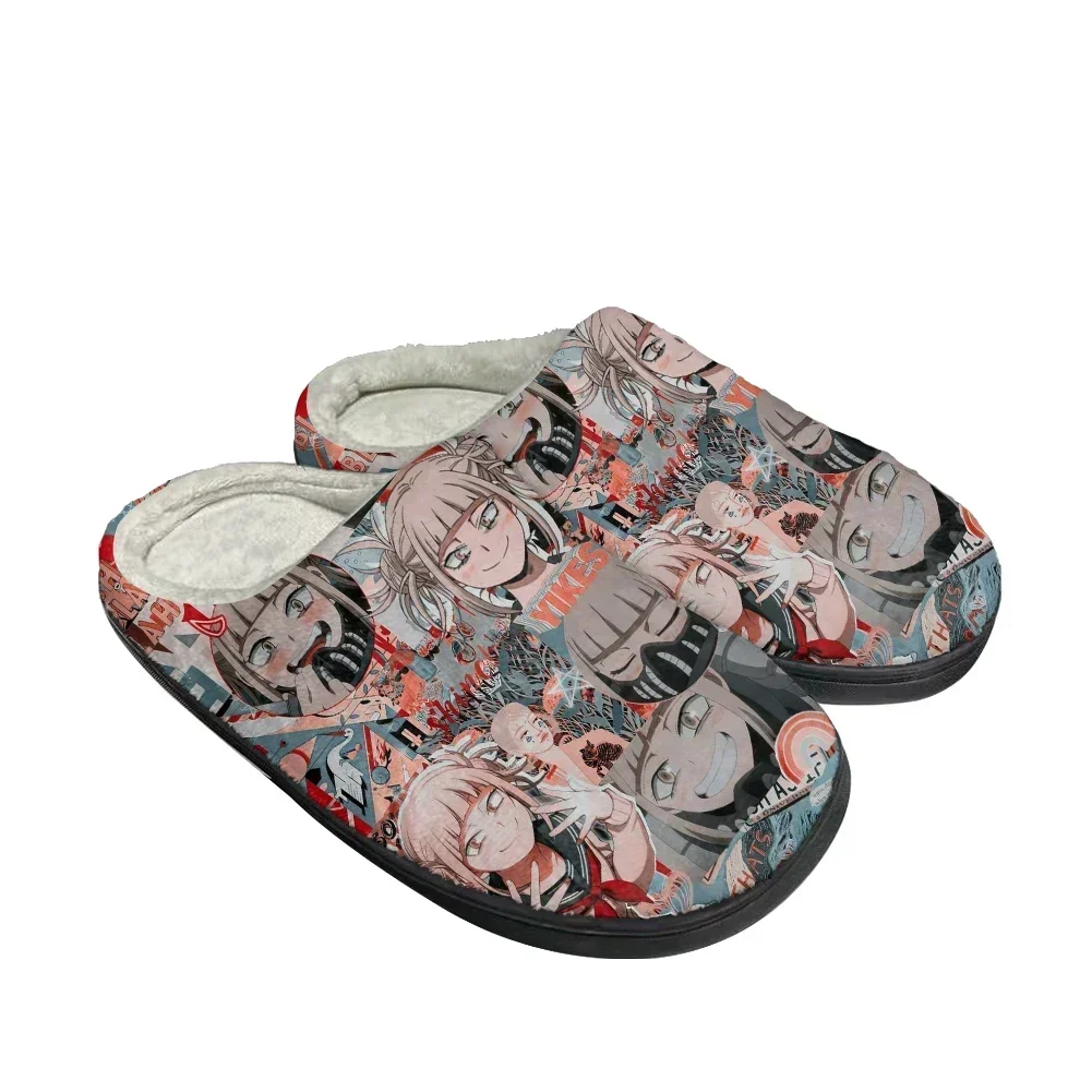 Hot My Hero Academia Toga Himiko Fashion Slippers Mens Womens Sandals Plush Casual Keep Warm Shoes Thermal Comfortable Slipper
Hot My Hero Academia Toga Himiko Fashion Slippers Mens Womens Sandals Plush Casual Keep Warm Shoes Thermal Comfortable Slipper