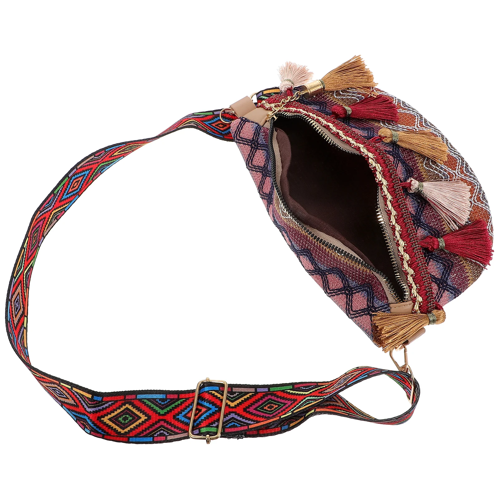 Ethnic Style Fanny Pack Women Waist Bag Stylish Small Square Bag Durable Polyester Comfortable Wide Strap Phone Wallet Keys
Ethnic Style Fanny Pack Women Waist Bag Stylish Small Square Bag Durable Polyester Comfortable Wide Strap Phone Wallet Keys
