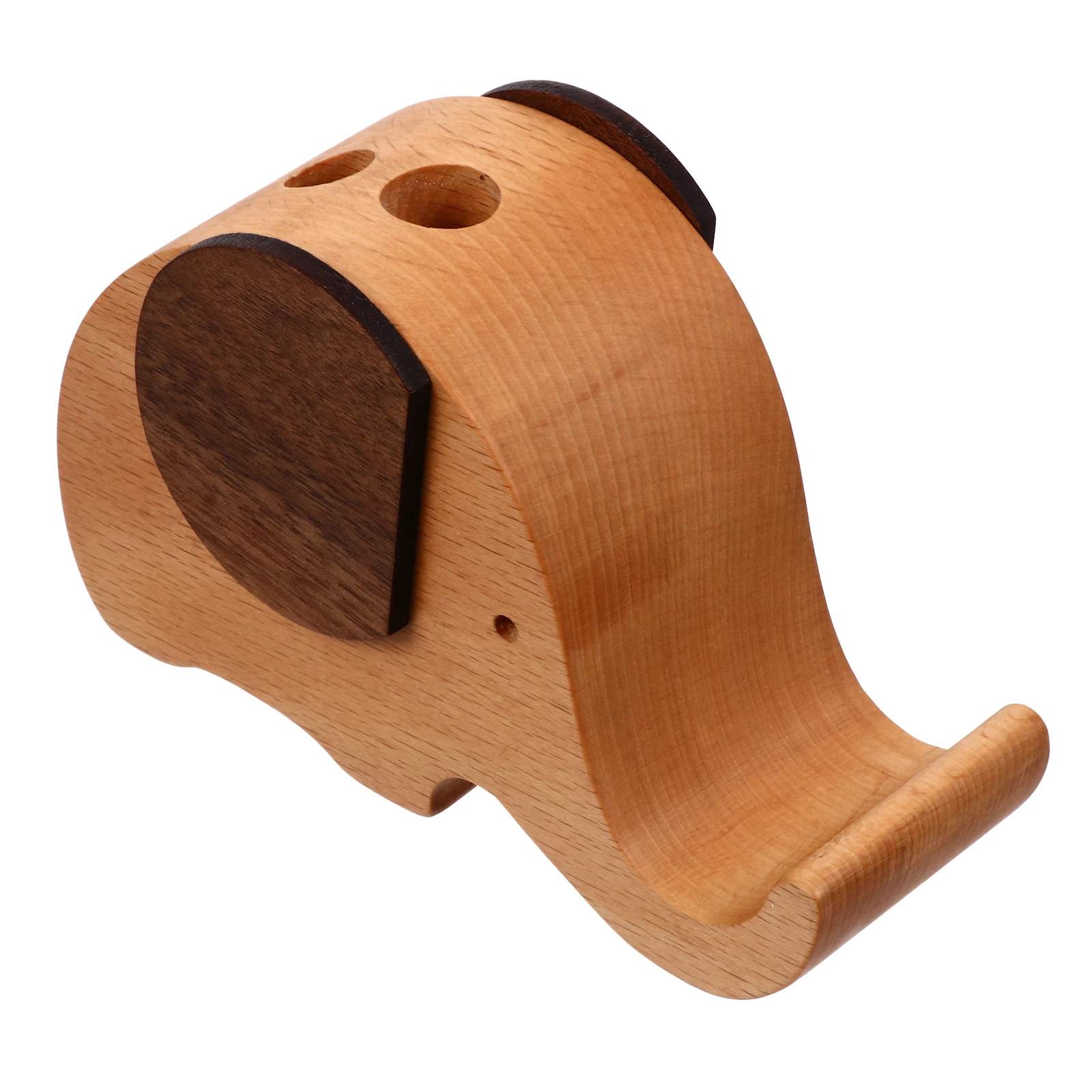1pc Wooden Phone Stand Elephant Pen Container Solid Wood Desk Home Office School Storage Tablet Bracket Cell Phone Holder
1pc Wooden Phone Stand Elephant Pen Container Solid Wood Desk Home Office School Storage Tablet Bracket Cell Phone Holder