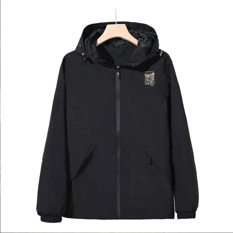 2024 New Spring And Autumn Men's Windproof Zipper Jacket Casual High Quality Hooded Baseball Jacket Outdoor Sports Jacket
2024 New Spring And Autumn Men's Windproof Zipper Jacket Casual High Quality Hooded Baseball Jacket Outdoor Sports Jacket