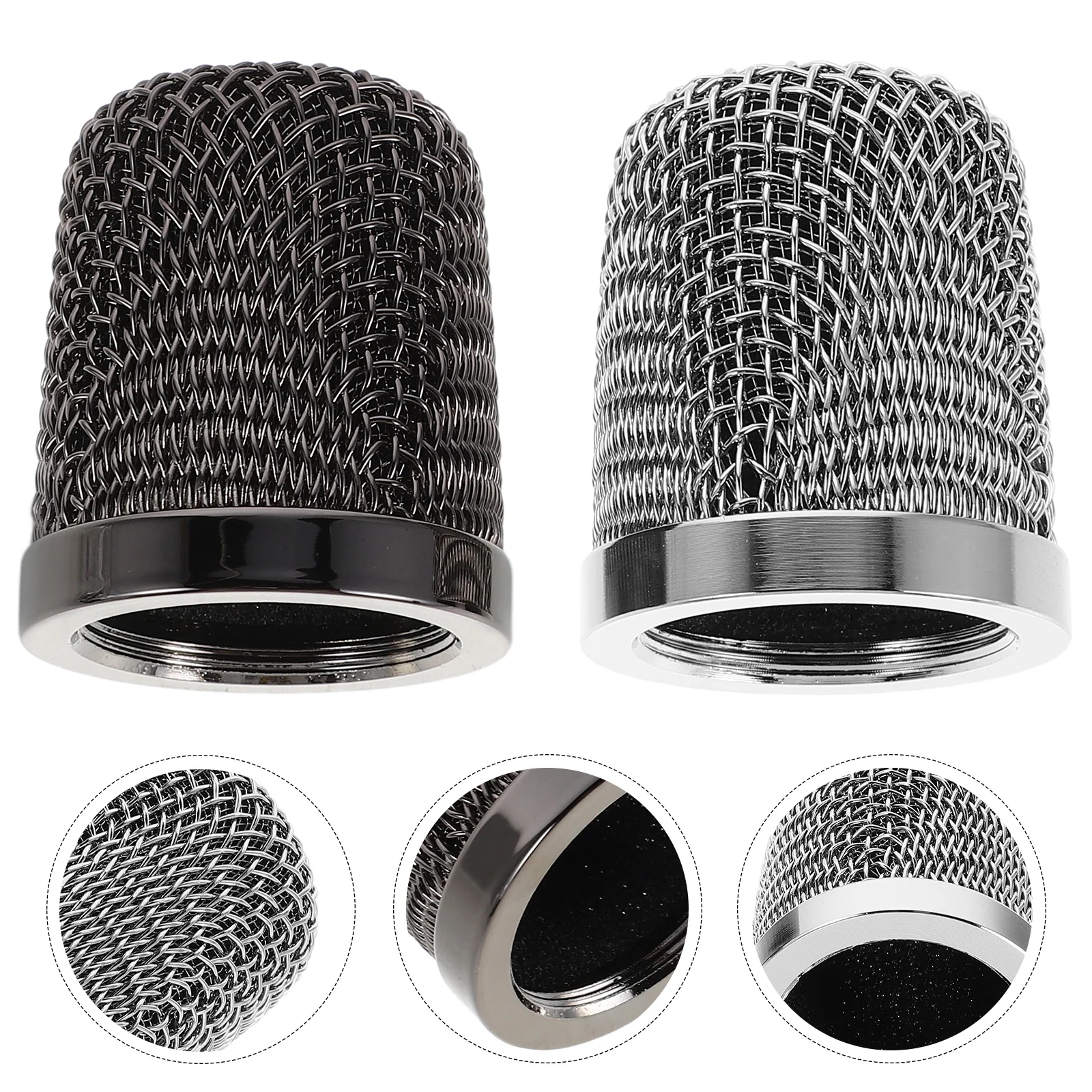 Microphone Ball Head Mesh Grill Replacement Metal Mic Head Compatible with Ys-203 Mic Parts for Live Singing Recording Wireless
Microphone Ball Head Mesh Grill Replacement Metal Mic Head Compatible with Ys-203 Mic Parts for Live Singing Recording Wireless