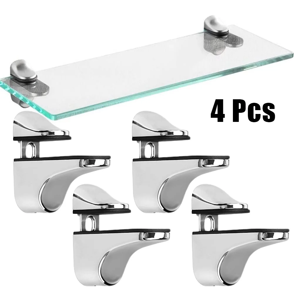 2/4Pcs Glass Clamp Adjustable Zinc Alloy Glass Clip Shelf Clamp Holder Flat Back Mount Holder For Partition Board Desk
2/4Pcs Glass Clamp Adjustable Zinc Alloy Glass Clip Shelf Clamp Holder Flat Back Mount Holder For Partition Board Desk