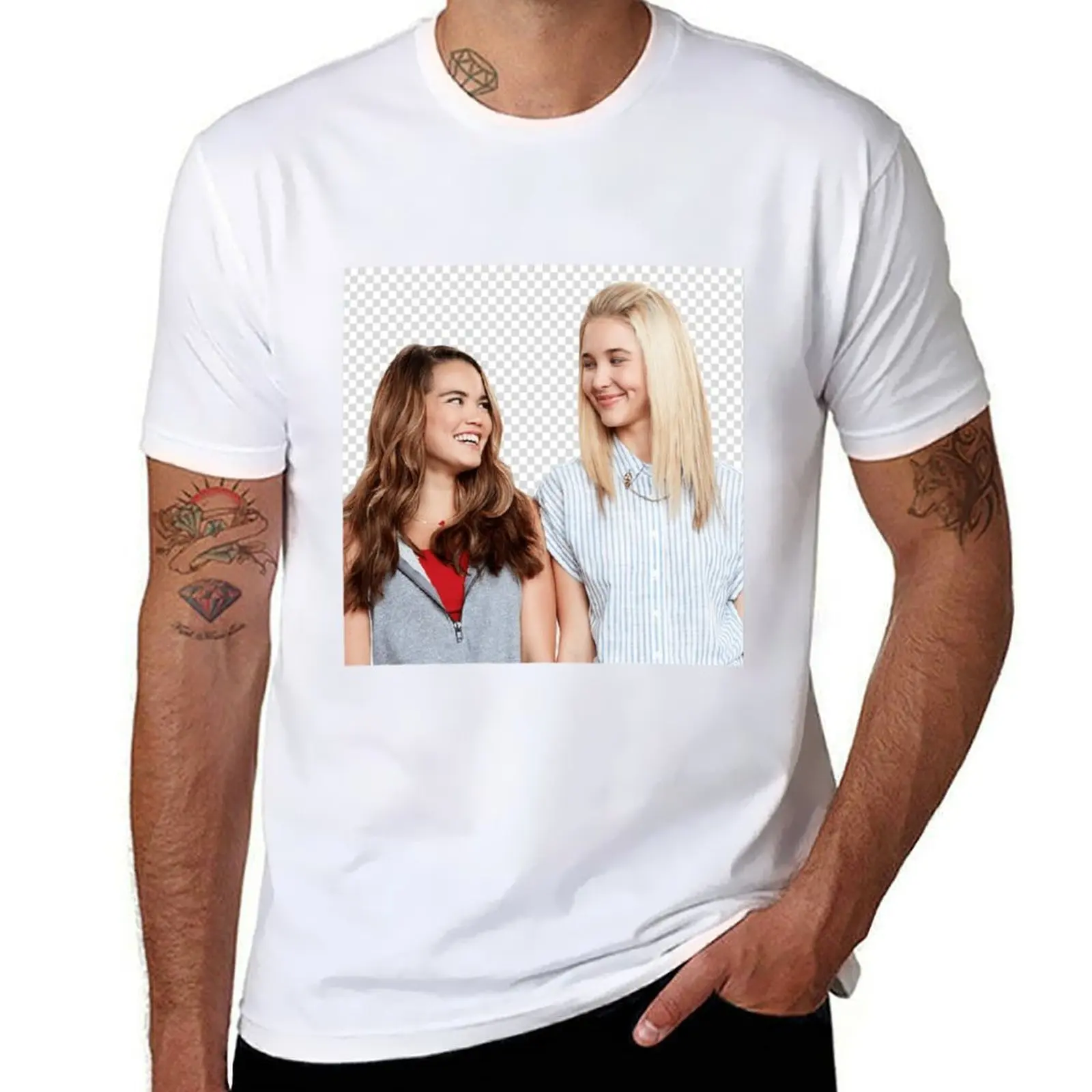 Alexa and Katie Classic . T-Shirt man t shirts graphic t shirts with prints T-Shirt
Alexa and Katie Classic . T-Shirt man t shirts graphic t shirts with prints T-Shirt