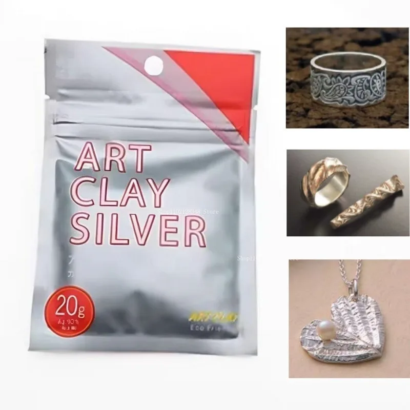 55G Pure Silver Clay Needle Tube Shape Silver Paste Handmade DIY Silver Jewelry Couple Ring Gift Pendant Make/Repairing Texture
55G Pure Silver Clay Needle Tube Shape Silver Paste Handmade DIY Silver Jewelry Couple Ring Gift Pendant Make/Repairing Texture