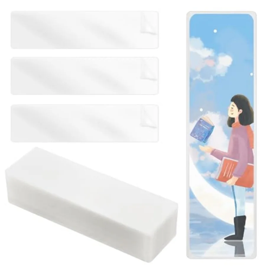 pcs Bookmark Laminating Pouches, 8.27x2in Hot Laminating Pouches 4.9 Mils Clear Bookmark Sleeves Plastic Thermal Laminating Poc
pcs Bookmark Laminating Pouches, 8.27x2in Hot Laminating Pouches 4.9 Mils Clear Bookmark Sleeves Plastic Thermal Laminating Poc