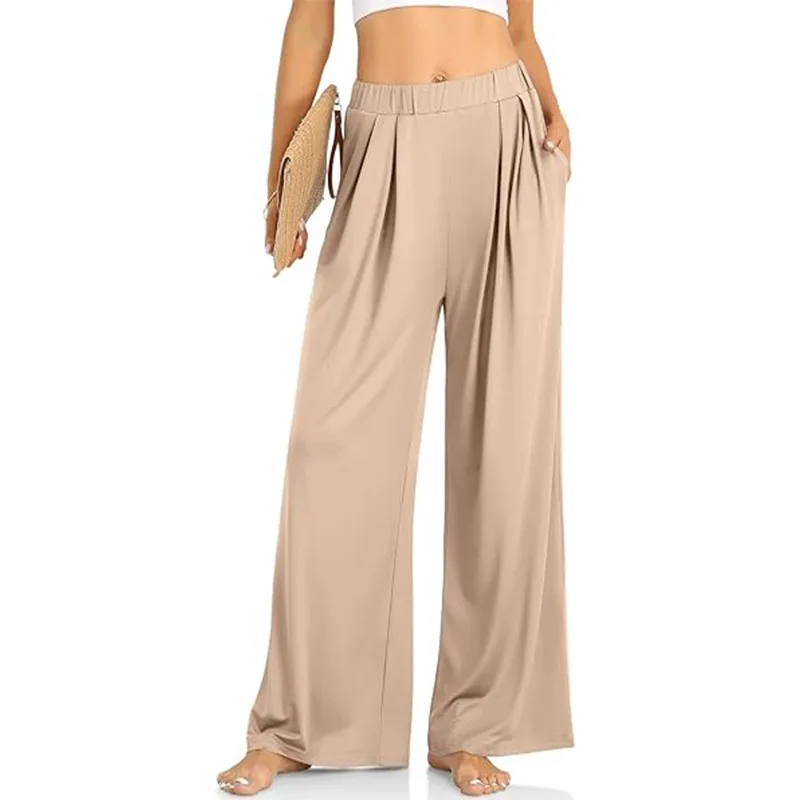 Женские удобные свободные прямые брюки для йоги, широкие брюки для домашнего отдыха, настраиваемые модные брюки
Женские удобные свободные прямые брюки для йоги, широкие брюки для домашнего отдыха, настраиваемые модные брюки