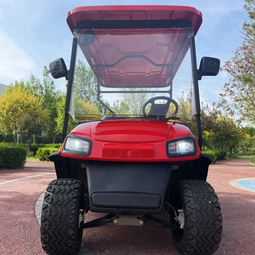 Manufacturer Direct Sales 2-Seater Electric Golf Cart With Ball Pickup Fence Rain Cover Aluminum Wheels Upholstered Seat
Manufacturer Direct Sales 2-Seater Electric Golf Cart With Ball Pickup Fence Rain Cover Aluminum Wheels Upholstered Seat