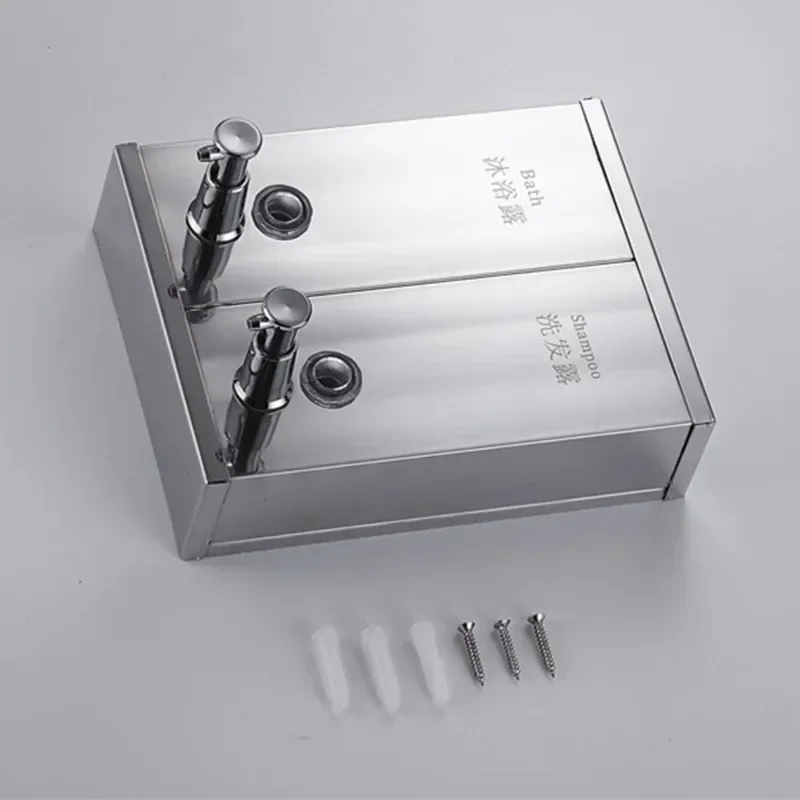 Stainless Steel Soap Dispenser Hand Liquid Soap Dispenser Squeeze Wall-mounted Hotel Bathroom kitchen Hardware Convenient Modern
Stainless Steel Soap Dispenser Hand Liquid Soap Dispenser Squeeze Wall-mounted Hotel Bathroom kitchen Hardware Convenient Modern