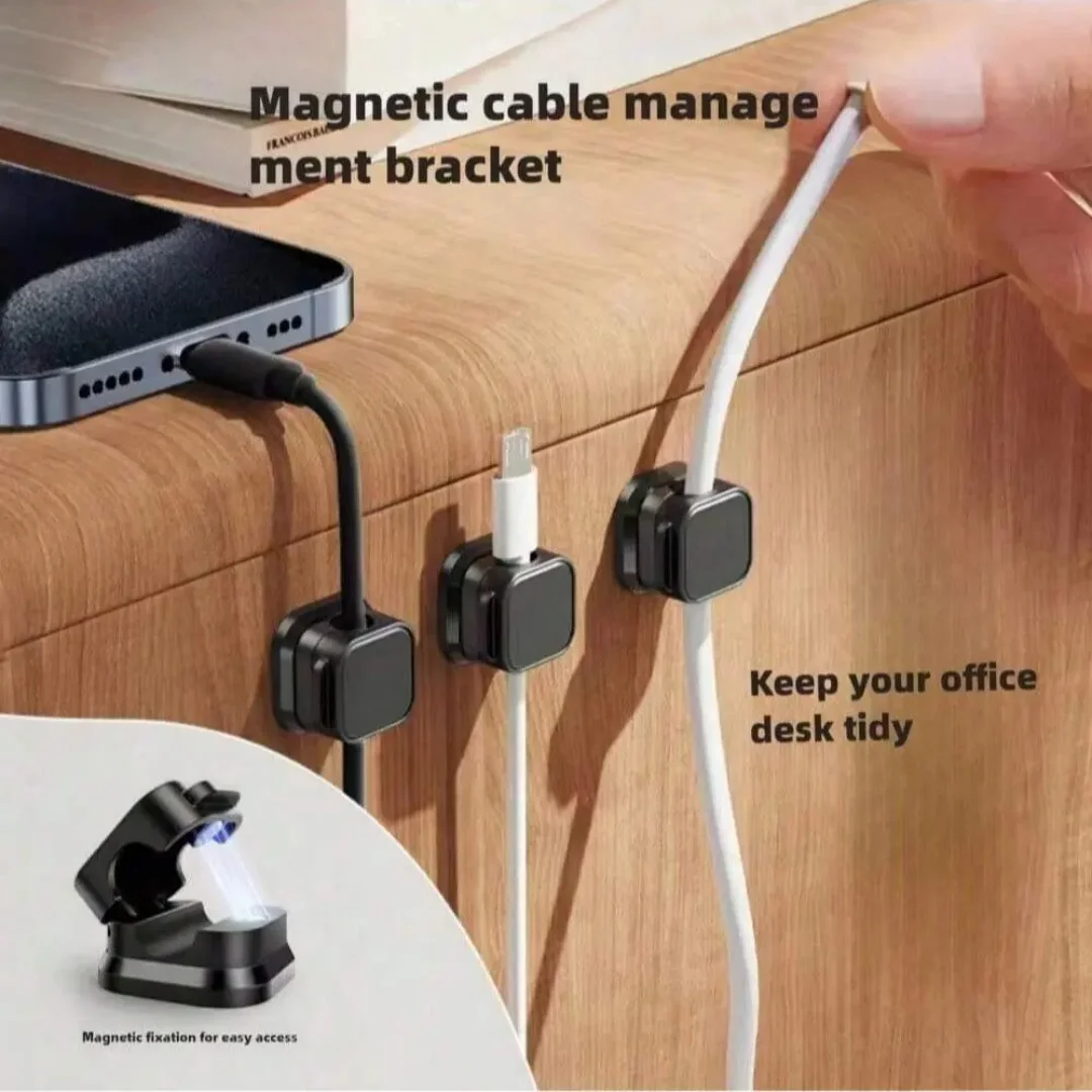 Magnetic cable holder, data cable storage, cable manager, Cable Organizer, mouse cable winder, home cable storage cable winder
Magnetic cable holder, data cable storage, cable manager, Cable Organizer, mouse cable winder, home cable storage cable winder