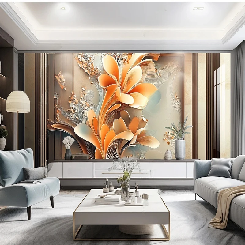Custom Large Size Photo Wallpaper 3D Stereo Embossed Flowers Wall Mural Living Room Sofa Backdrop Painting Modern Art Home Decor
Custom Large Size Photo Wallpaper 3D Stereo Embossed Flowers Wall Mural Living Room Sofa Backdrop Painting Modern Art Home Decor