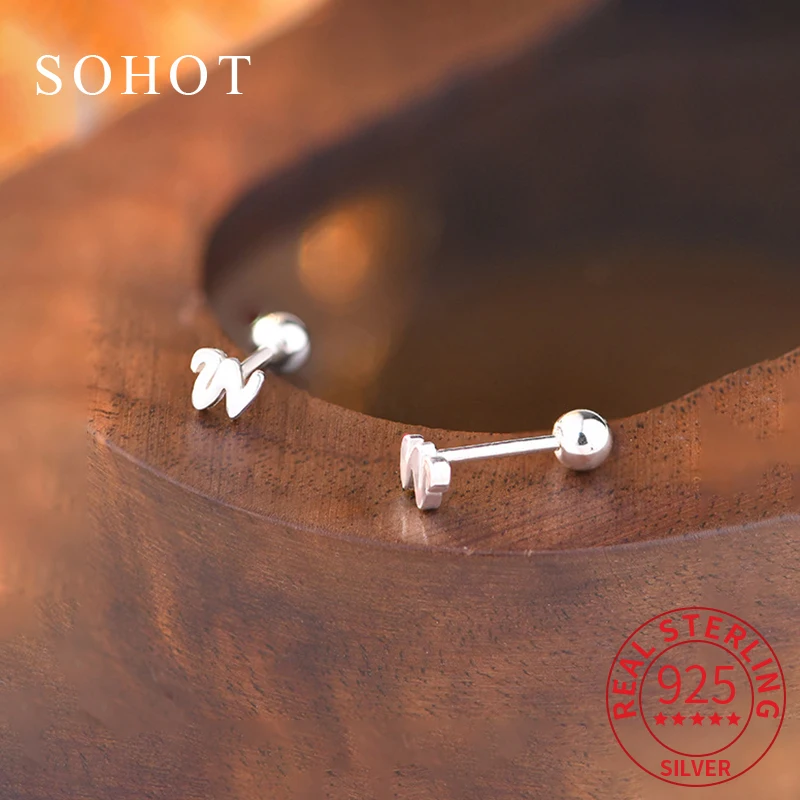 Real 925 Sterling Silver Minimalist Geometric Mini Stud Earrings for Fashion Women Fine Jewelry Trendy Party Accessories
Real 925 Sterling Silver Minimalist Geometric Mini Stud Earrings for Fashion Women Fine Jewelry Trendy Party Accessories