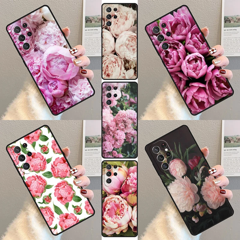 Pink Peonies Floral Phone Case For Samsung Galaxy S23 S21 S20 FE S24 S25 S22 Ultra Note 10 20 Plus Silicone Cover
Pink Peonies Floral Phone Case For Samsung Galaxy S23 S21 S20 FE S24 S25 S22 Ultra Note 10 20 Plus Silicone Cover