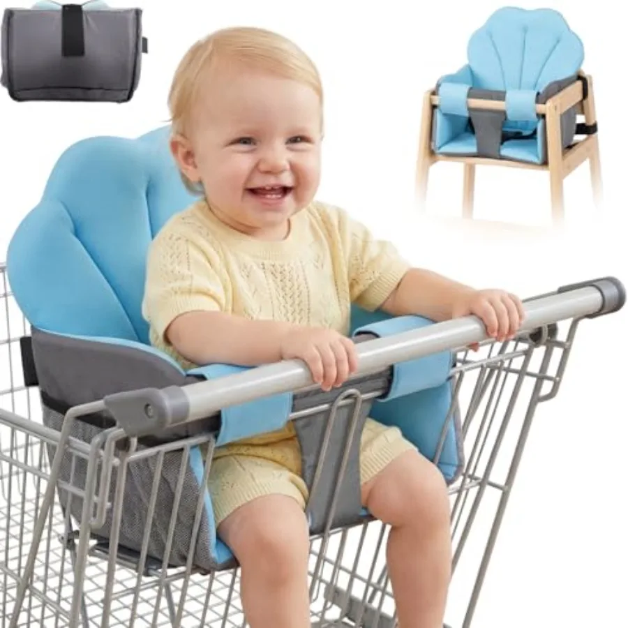 Portable Shopping Cart Cover for Baby with Easy Install, Breathable and Supportive High Chair Cover for Restaurant Seats, Unive
Portable Shopping Cart Cover for Baby with Easy Install, Breathable and Supportive High Chair Cover for Restaurant Seats, Unive