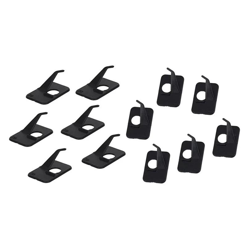 6PCS Arrow Rests for Recurve Bows Right Handed Archers Engineered to Reduce Arrow Deflection and Promote Clean Arrow Flight Path