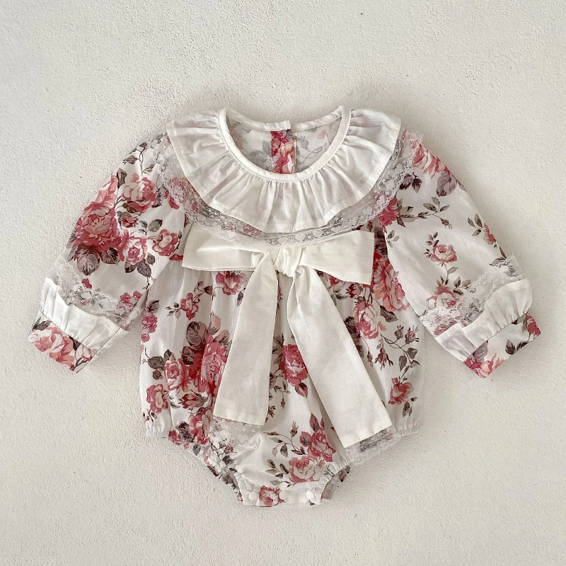 Toddler Baby Girl Romper Cotton Long Sleeve Floral Printing Newborn Baby Girl Jumpsuit Autumn Spring Baby Girl Clothing
Toddler Baby Girl Romper Cotton Long Sleeve Floral Printing Newborn Baby Girl Jumpsuit Autumn Spring Baby Girl Clothing