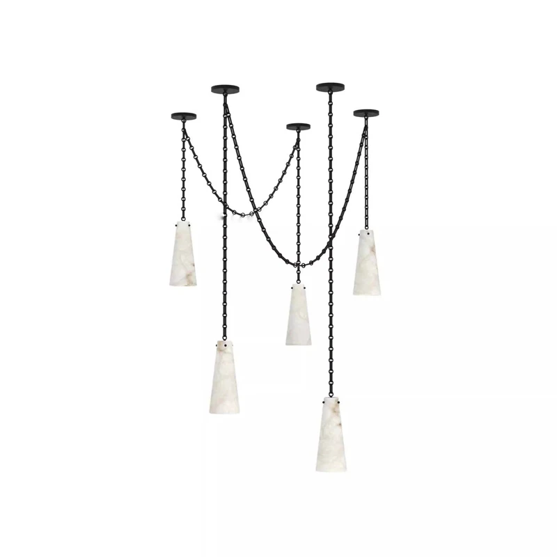 Dimmable LED Natural Marble Hanging Lamps Alabaster Iron Chain Chandelier Suspension Luminaire Lampen For Dinning Room
Dimmable LED Natural Marble Hanging Lamps Alabaster Iron Chain Chandelier Suspension Luminaire Lampen For Dinning Room