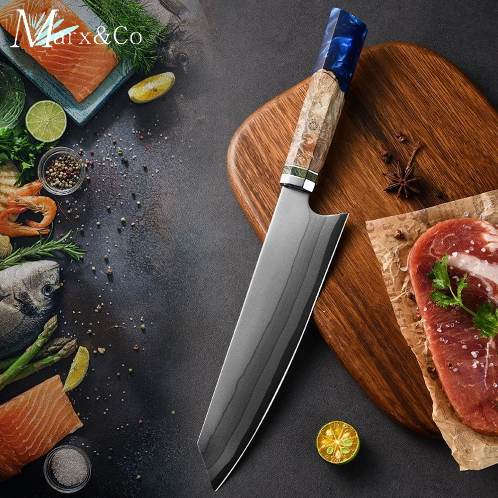 Japanese Kiritsuke Knife 7 Layer Steel Damascus Chef Knife 8Inch Professional Japanese Knife with Gift Box cleaver Sashimi knife
Japanese Kiritsuke Knife 7 Layer Steel Damascus Chef Knife 8Inch Professional Japanese Knife with Gift Box cleaver Sashimi knife