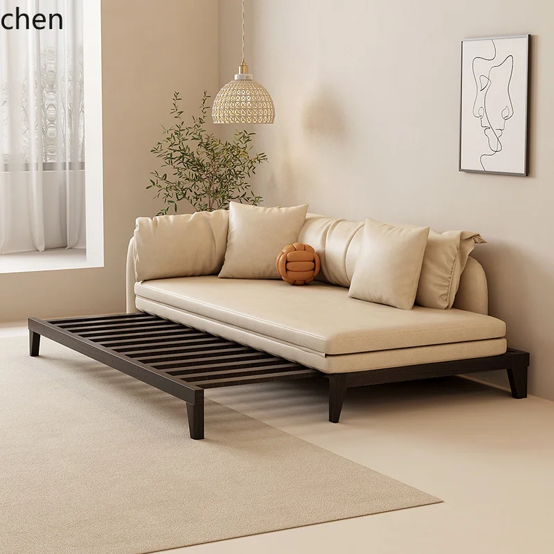 ZML solid wood sofa bed folding dual-purpose small apartment living room telescopic multi-functional sofa
ZML solid wood sofa bed folding dual-purpose small apartment living room telescopic multi-functional sofa