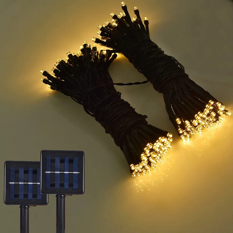 200 LED Solar String Light Color Light String Light 8 Mode Outdoor Atmosphere Light Lawn Courtyard Decoration Light
200 LED Solar String Light Color Light String Light 8 Mode Outdoor Atmosphere Light Lawn Courtyard Decoration Light