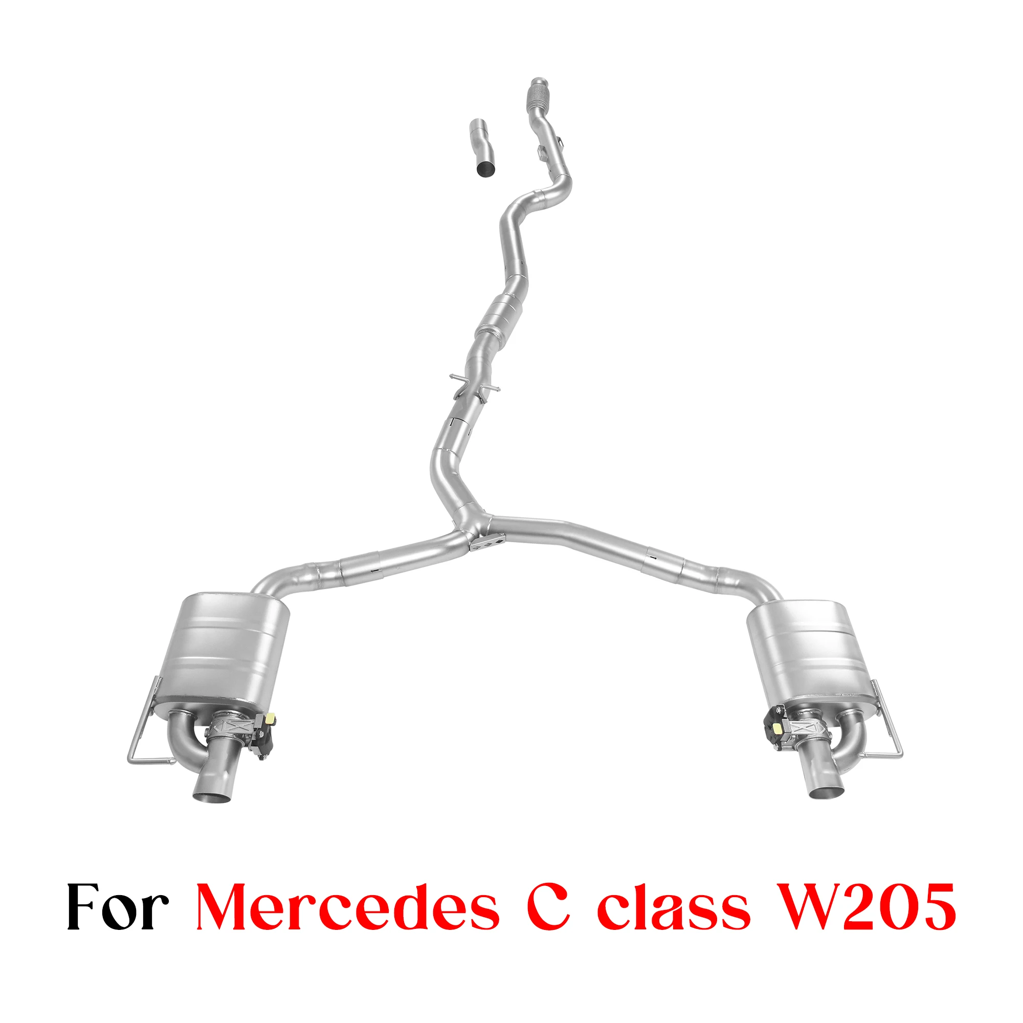 OEM For Mercedes Benz C180 C200 C250 C300 W205 1.5T 1.6T 2.0T Car Catback Exhaust Stainless Steel Electric Valve Muffler Remote
OEM For Mercedes Benz C180 C200 C250 C300 W205 1.5T 1.6T 2.0T Car Catback Exhaust Stainless Steel Electric Valve Muffler Remote
