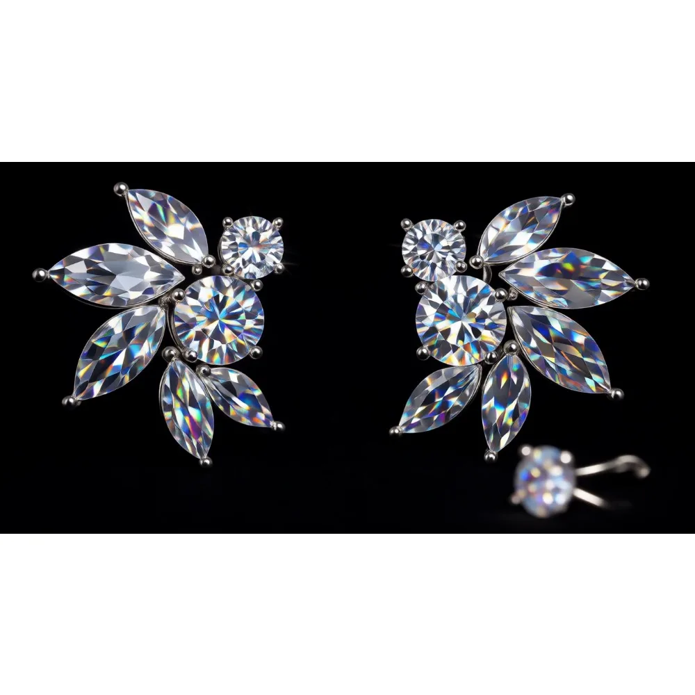 Серьги-гвоздики с кристаллами в форме маркизы для свадьбы, подружек невесты, выпускного вечера
Серьги-гвоздики с кристаллами в форме маркизы для свадьбы, подружек невесты, выпускного вечера